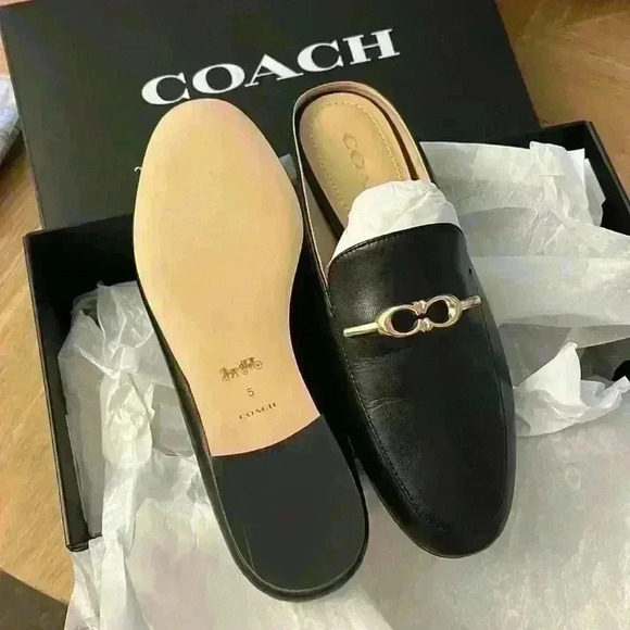 COACH Sienna Leather Slide - Picture 7 of 7